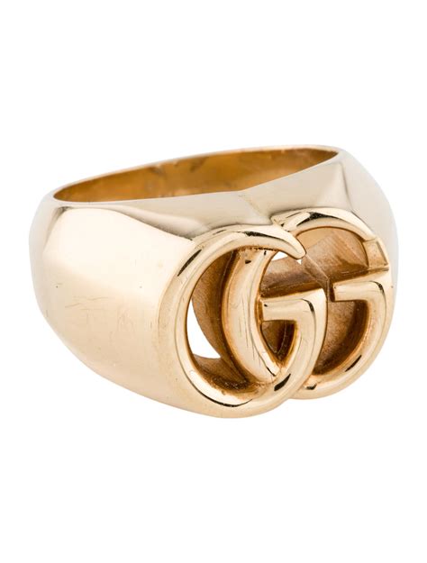 gucci 18k gold ring|gucci rings 18kt gold.